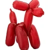 Air-filled Ballonhund Folieballon Rød, 40 x 48 cm