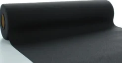 Airlaid Bordløber Sort- 40 cm x 4,8 m