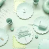Akryl Kagetopper "Happy Birthday" - Grøn