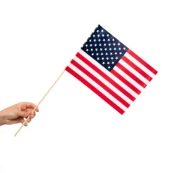 Amerikanske Papirflag, 10 stk.