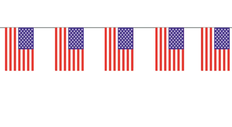 Amerikansk Flagguirlande, Stor