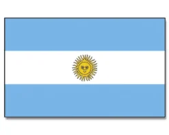 Argentinsk flag 90 X 150cm.