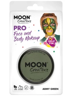 Army Grøn Cake Ansigtsmaling - Vegan Make-up