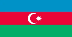 Aserbajdsjan Flag, 90 x 150 cm