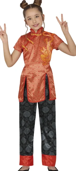 Asiatisk Satindragt