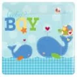 Baby Boy kage tallerkener
