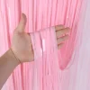 Baby Lyserødt Glimmerforhæng Folie 100x250cm – Festtema®