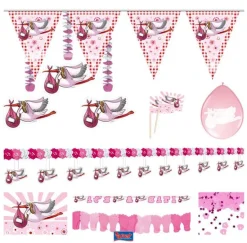 Babyshower dekopakke, pige