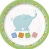 Babyshower Kagetallerkner - Zoo Dyr