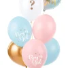 Ballon 30 cm,Boy Or Girl, Mix (6 Stk.)