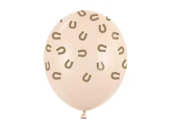 Ballon 30 cm, Hestesko, Pastel Alabaster (50 Stk.)