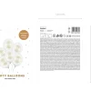 Ballon 30 cm, Ihs, Metallic Pure Hvid (6 Stk.)