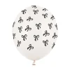 Ballon 30 cm, Sløjfer, Pastel Off-Hvid (50 Stk.)