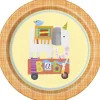Barnedåb Paptallerkner - Baby Cirkus, 21.9 cm