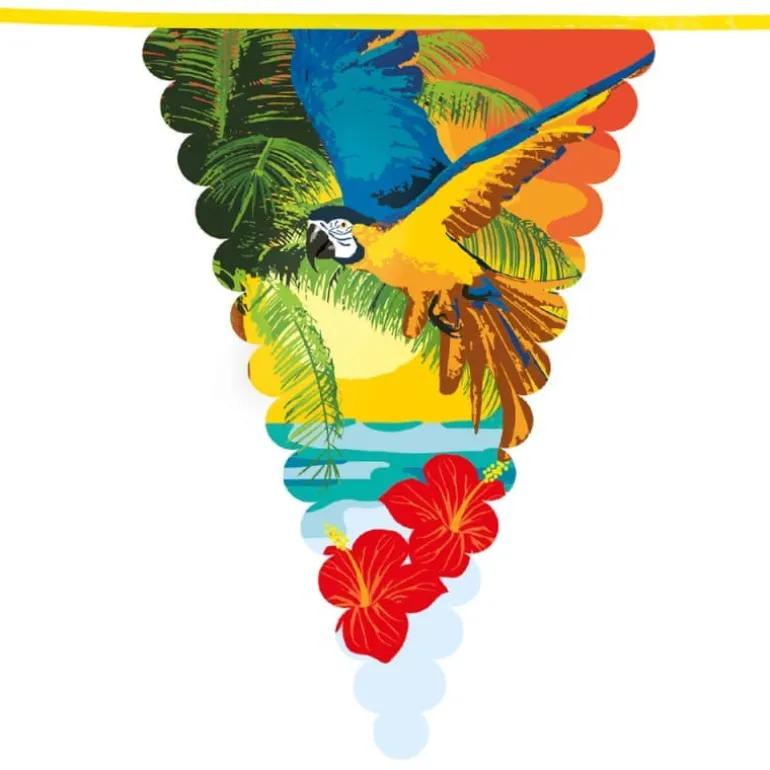 Beach Party Vimpel Guirlande, 6 meter