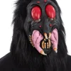 Behåret Tarantel Latexmaske
