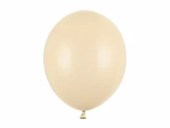 Beige Balloner "Alabaster" 30 cm, 50 stk.