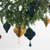Beige Lanterne Juleornament, 13 x 15 cm