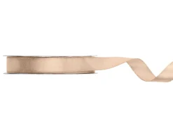 Beige Satinbånd "Peach", 12 mm