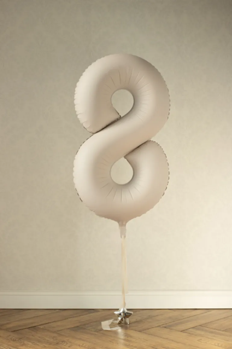 Beige Tal Ballon 86 cm - 8