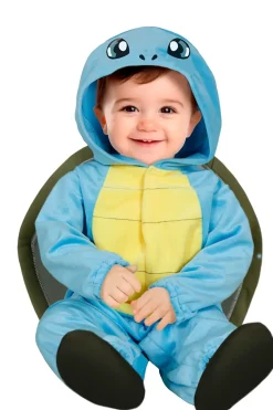 Blå Baby Havskildpadde Kostume – Heldragt med Hætte (12–24 mdr.)