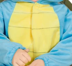 Blå Baby Havskildpadde Kostume – Heldragt med Hætte (12–24 mdr.)