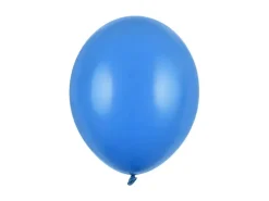 Blå Balloner 27 cm, Mat Overflade 100 stk.