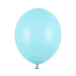 Blå Ballon "Light Blue", 30 cm