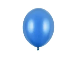 Blå Ballon Metallisk, 23 cm
