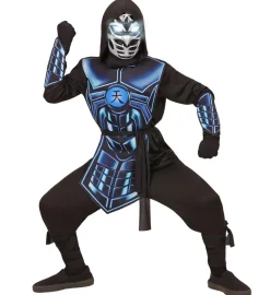 Blå Robot Ninja med Lyd,