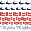 Blå Student Klistermærker