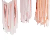 Blush & Rosegold Crepebånd Loftsdekoration