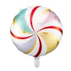 Bolsjestribet Ballon, Pastel - 35 cm