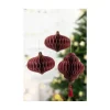 Bordeaux Lanterne Juleornament, 12 x 15 cm