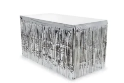 Bordskørt, Sølv, 300 X 80 cm