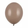 Brune Balloner "Cappuccino" 30 cm, 50 stk.