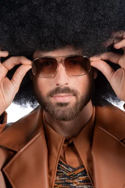 Brune Solbriller, Retro Shades