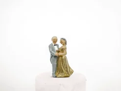 Bryllupskagefigur - Guldbryllupsparret