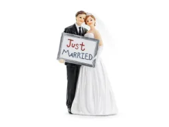 Bryllupskagefigur - Just Married