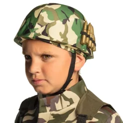 Camouflage Militær Hjelm til Børn