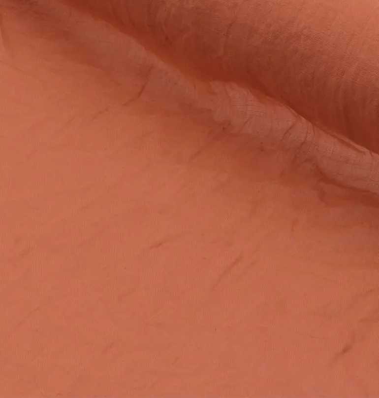 Chiffon Stofdug i Terracotta, 150 x 300 cm