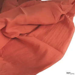 Chiffon Stofdug i Terracotta, 150 x 300 cm