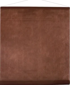 Chokolade Brunt Loftbanner, 80 cm x 12 meter