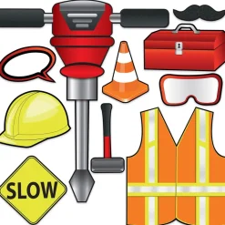 Construction Foto Props, 10 stk.