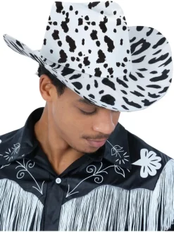 Cowboy hat med Ko Print