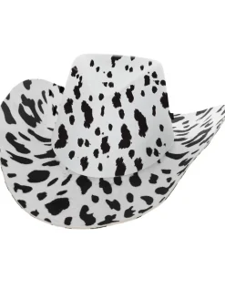 Cowboy hat med Ko Print