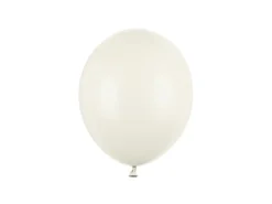 Cremefarvet Ballon, 23 cm