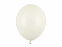 Cremefarvet Balloner 30 cm, 50 stk.