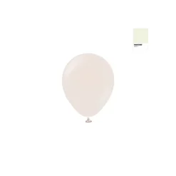 Cremefarvet Ballon - Kalisan White Sand, 13 cm