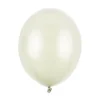 Cremefarvet Ballon Metallisk, 30 cm